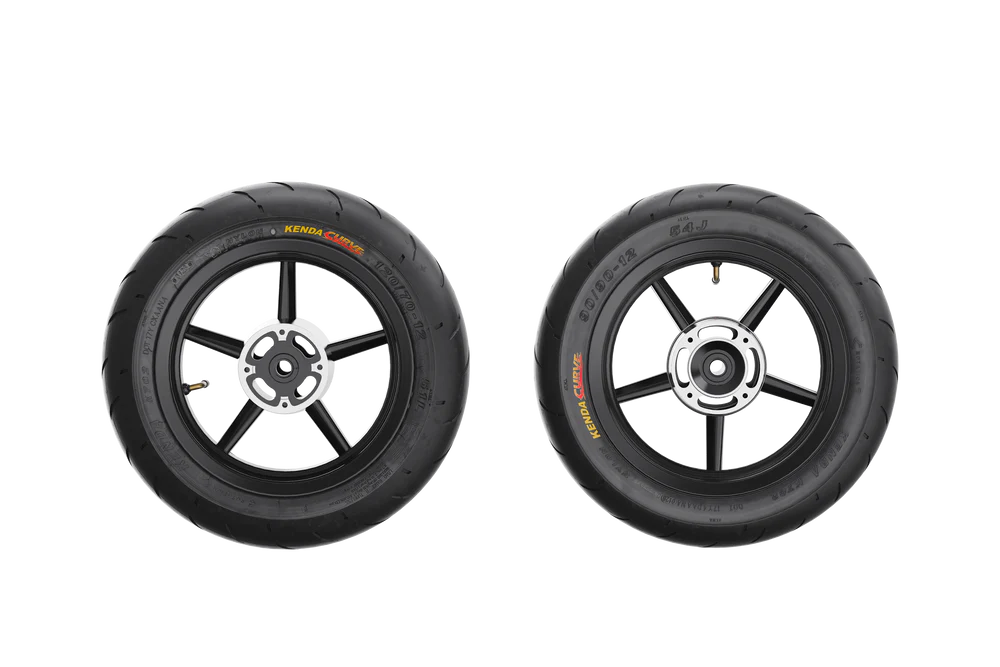 Dirtrex Electric Dirt Bike Street Tire Set (Front & Rear) – IN 10 Only