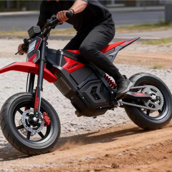 Dirtrex Electric Dirt Bike Street Tire Set (Front & Rear) – IN 10 Only